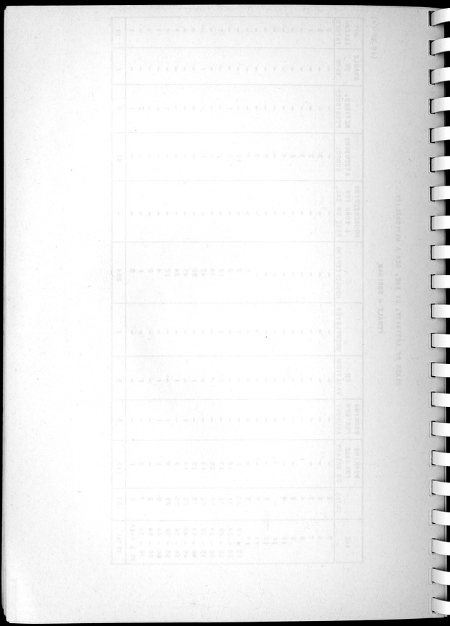 Census of Aruba - Blank Page