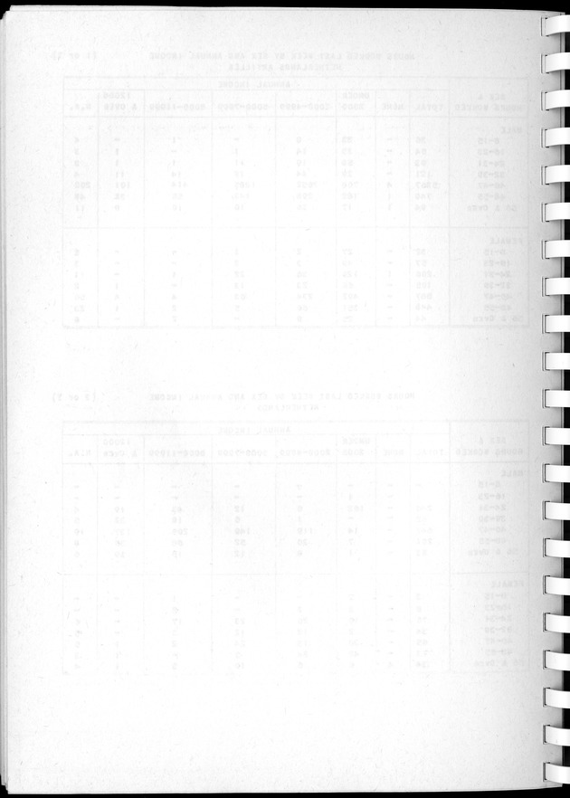 Census of Aruba - Blank Page