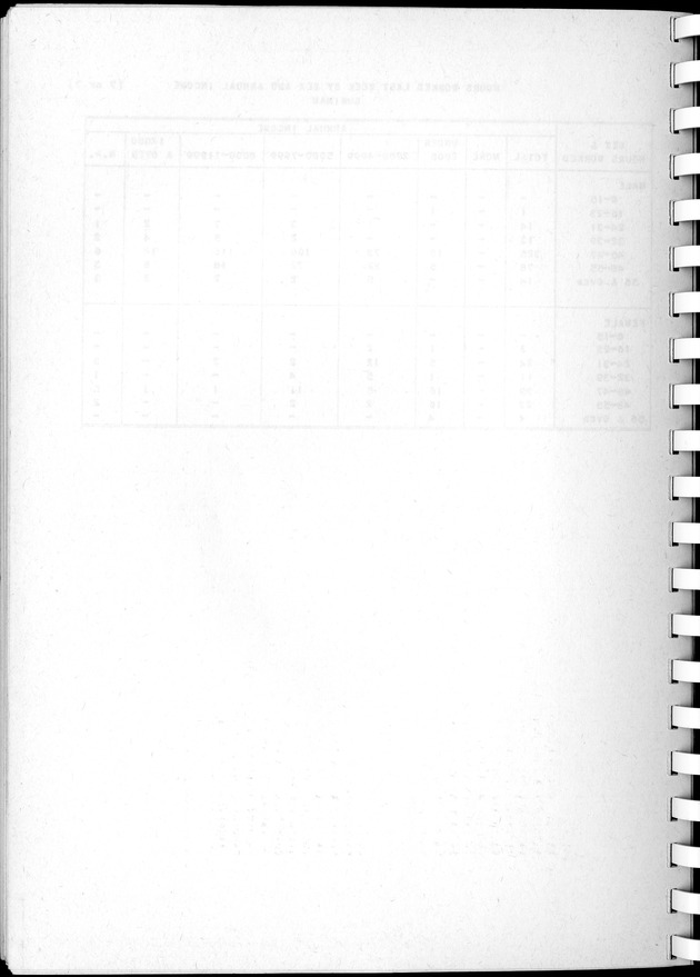 Census of Aruba - Blank Page