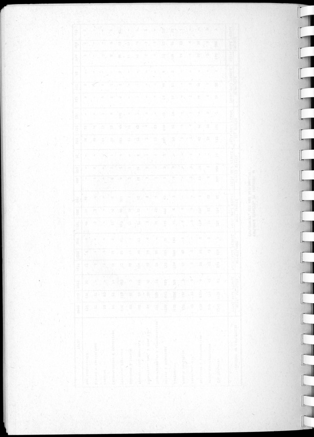 Census of Aruba - Blank Page