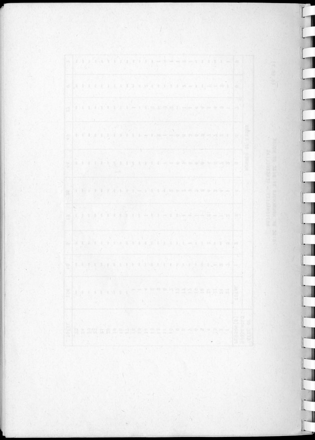 Census of Aruba - Blank Page