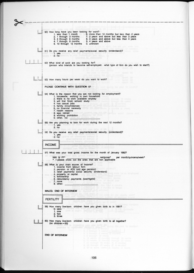 SENSO '92: Third Population and Housing Census Netherlands Antilles 1992 - Page 106