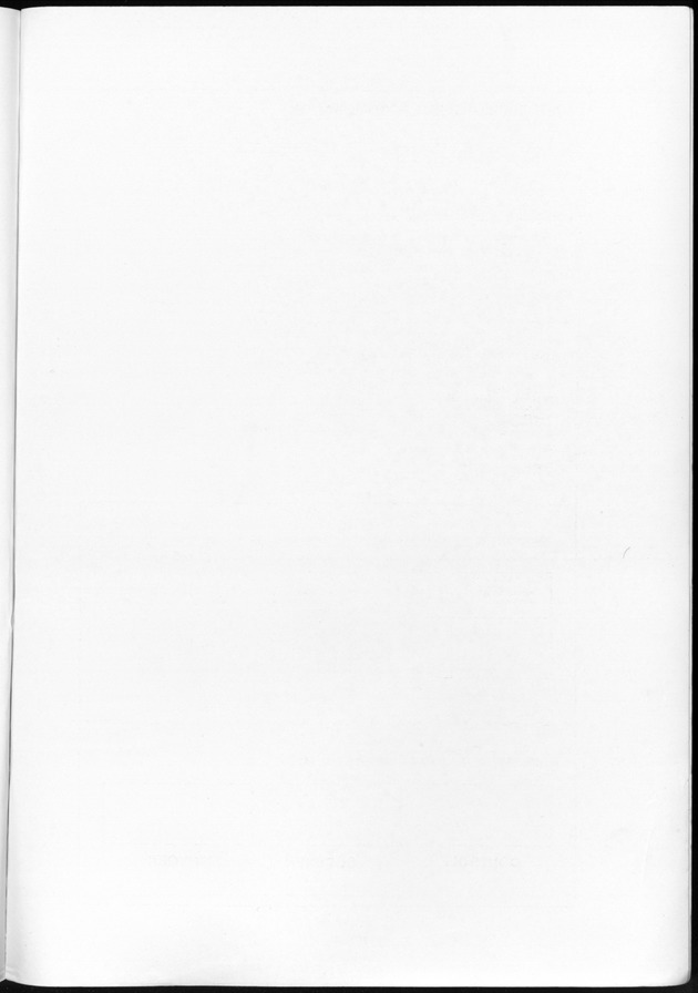 SENSO '92: Third Population and Housing Census Netherlands Antilles 1992 - Blank Page