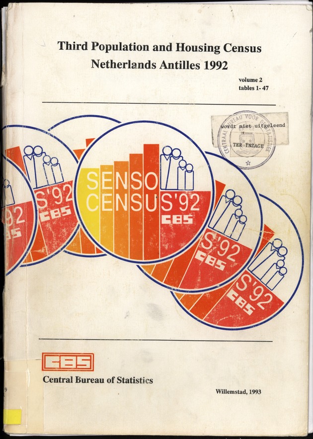 Volume 2: tables 1-47 - Front Cover