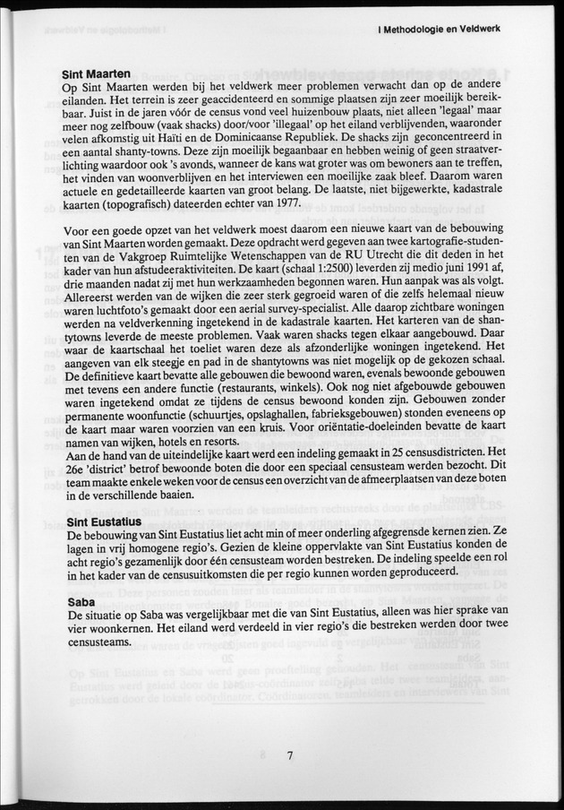 Derde Algemene Volks- en Woningtelling Nederlandse Antillen - Toestand per 27 januari 1992, 0.00 uur Eerste Resultaten - Page 7