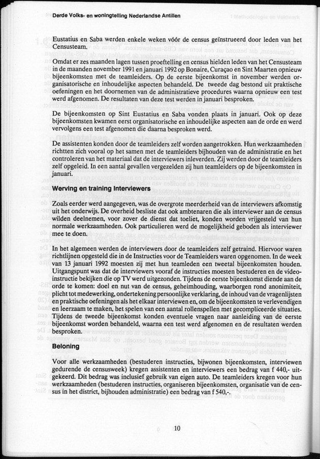 Derde Algemene Volks- en Woningtelling Nederlandse Antillen - Toestand per 27 januari 1992, 0.00 uur Eerste Resultaten - Page 10