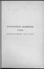 STATISTICAL YEARBOOK NETHERLANDS ANTILLES 1956