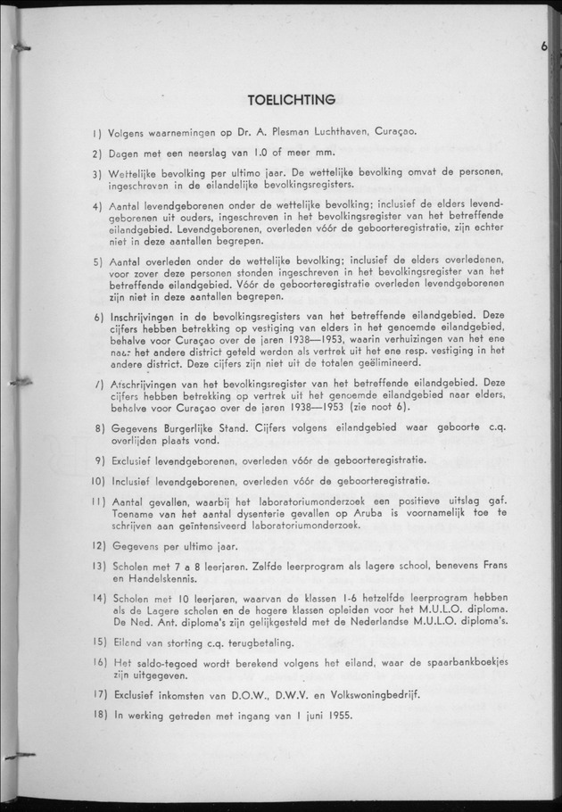 STATISTICAL YEARBOOK NETHERLANDS ANTILLES 1957 - Page 65