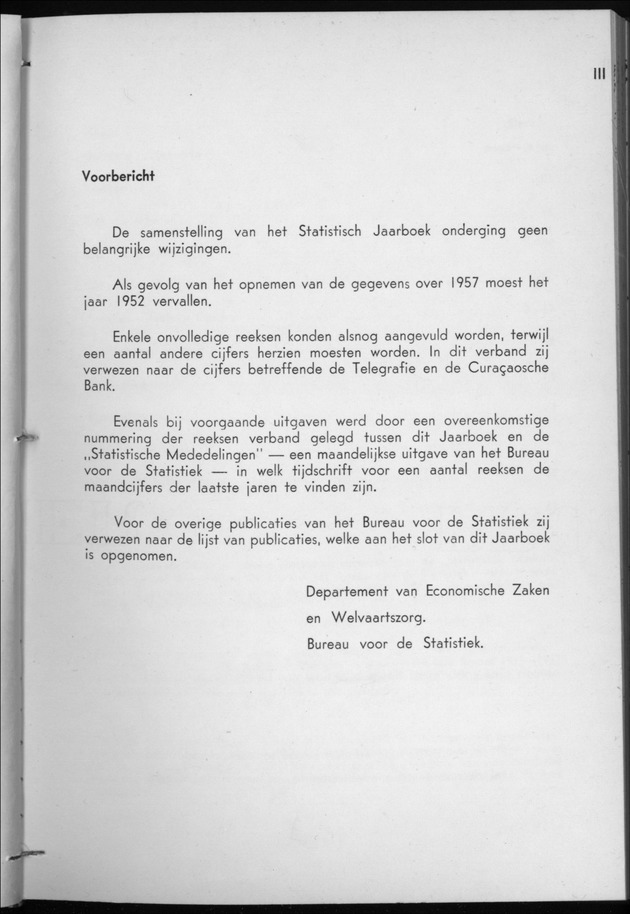 STATISTICAL YEARBOOK NETHERLANDS ANTILLES 1958 - New Page