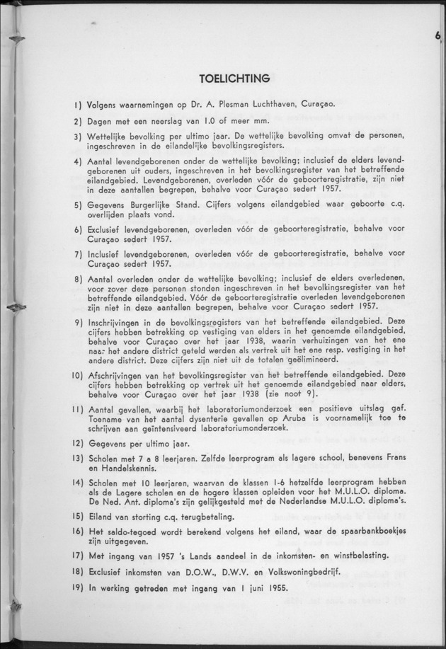STATISTICAL YEARBOOK NETHERLANDS ANTILLES 1960 - Page 65