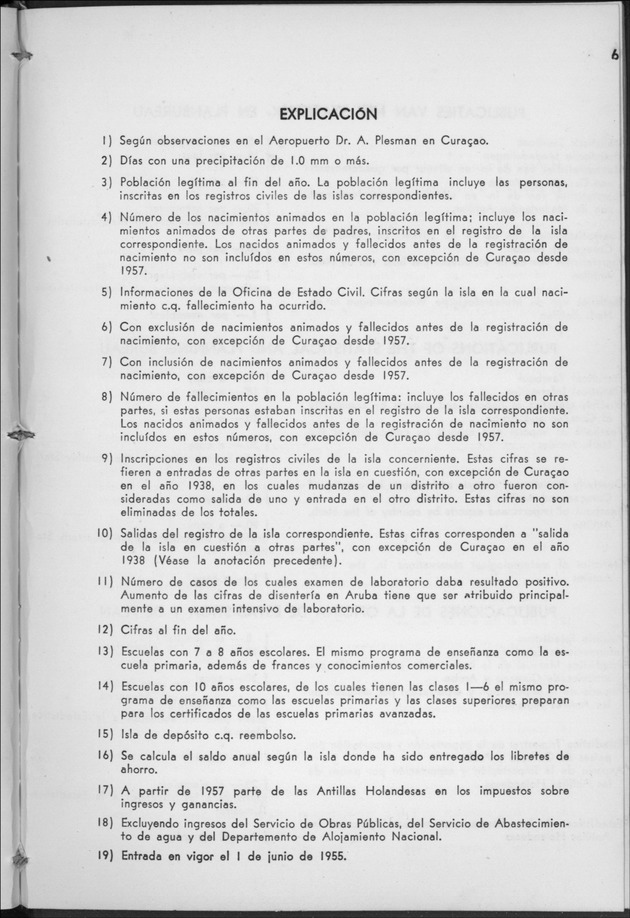 STATISTICAL YEARBOOK NETHERLANDS ANTILLES 1960 - Page 67