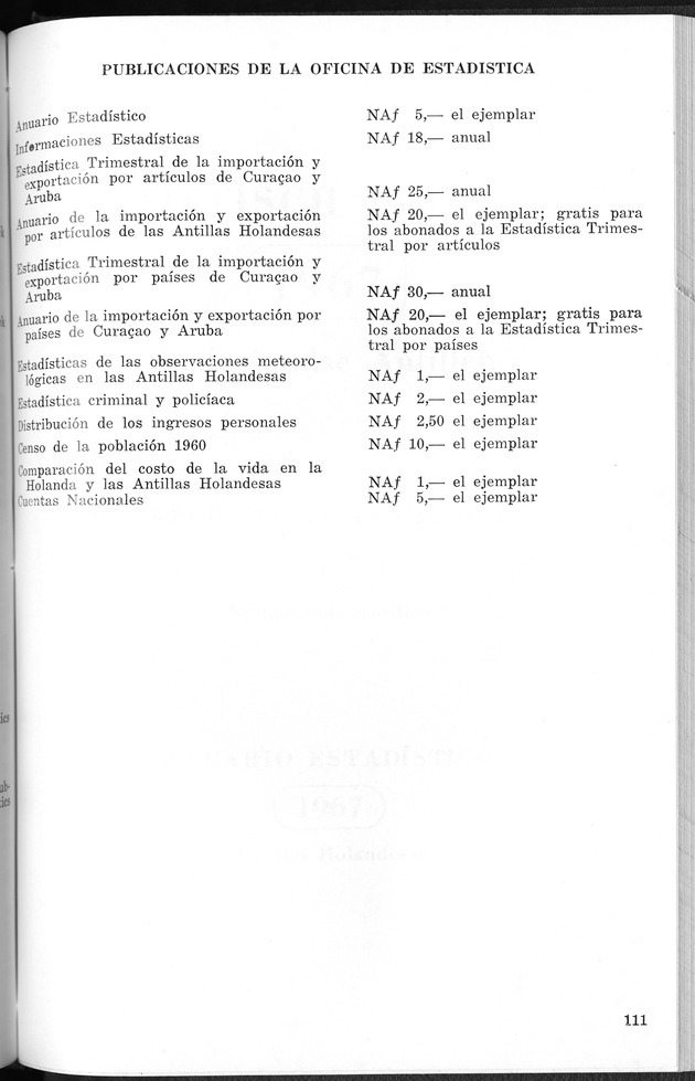 STATISTICAL YEARBOOK NETHERLANDS ANTILLES 1966 - New Page
