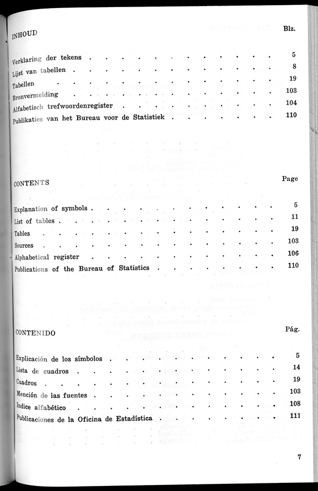 STATISTICAL YEARBOOK NETHERLANDS ANTILLES 1967 - Page 7