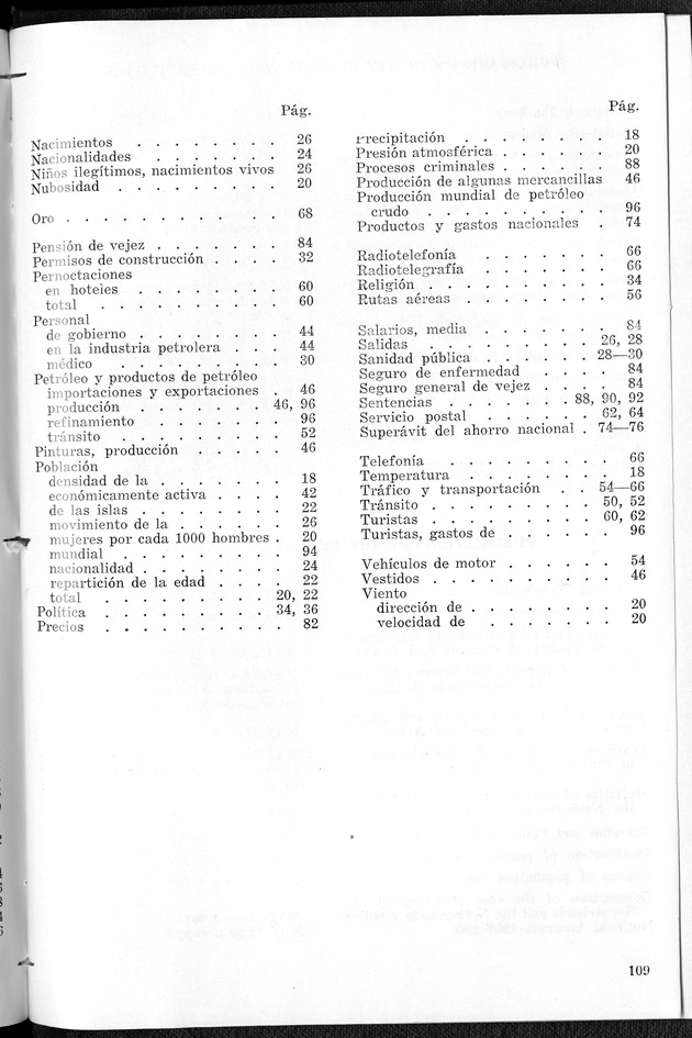 STATISTICAL YEARBOOK NETHERLANDS ANTILLES 1967 - Page 109