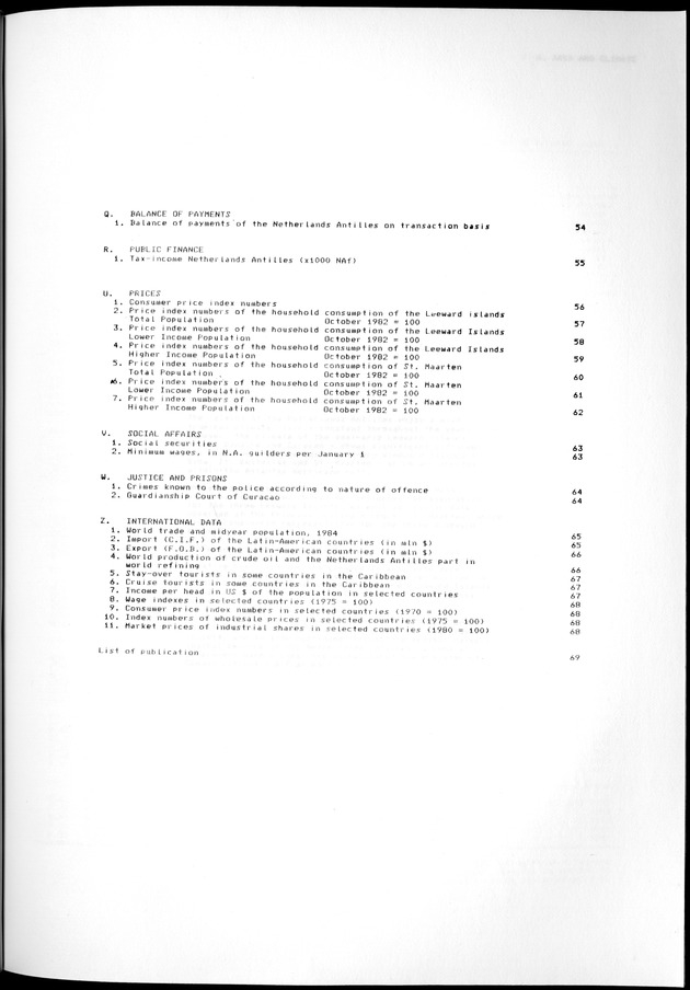 STATISTICAL YEARBOOK NETHERLANDS ANTILLES 1981-1990 - Page 76