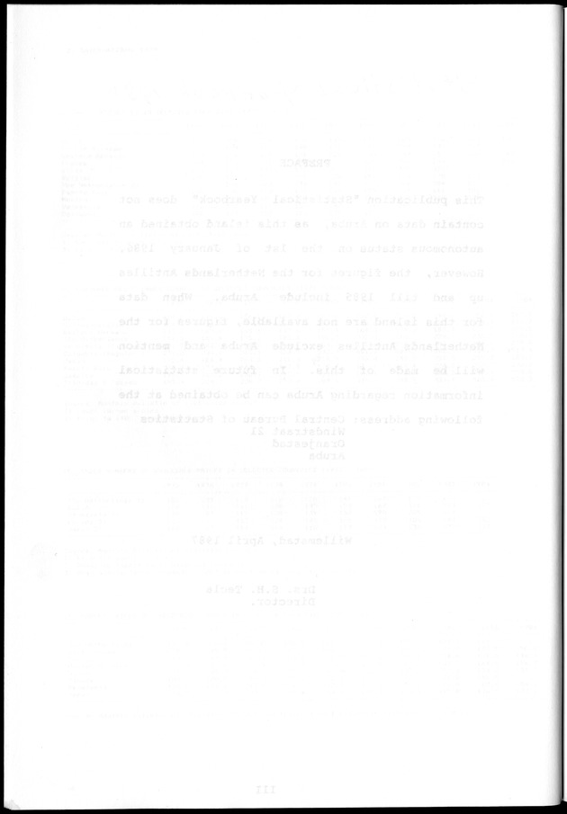 STATISTICAL YEARBOOK NETHERLANDS ANTILLES 1981-1990 - Blank Page