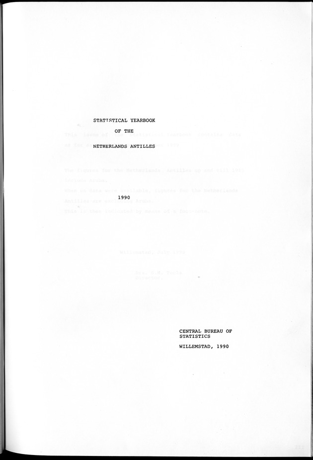 STATISTICAL YEARBOOK NETHERLANDS ANTILLES 1981-1990 - Page 69