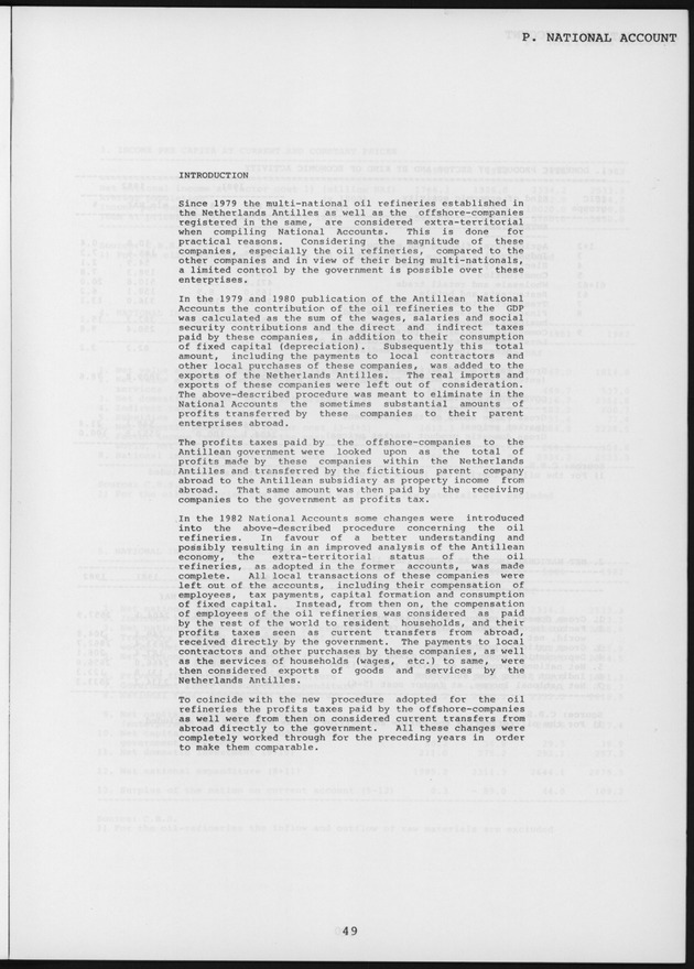 STATISTICAL YEARBOOK NETHERLANDS ANTILLES 1987 - Page 49