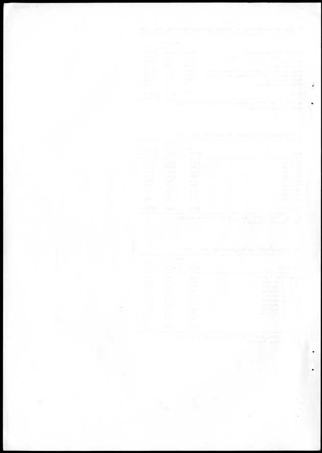 STATISTICAL YEARBOOK NETHERLANDS ANTILLES 1988 - Blank Page
