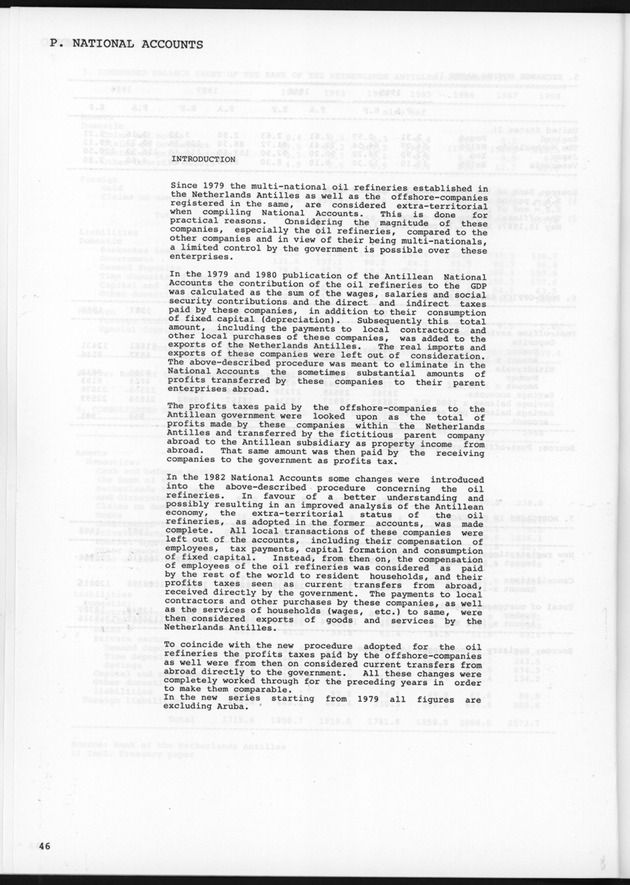 STATISTICAL YEARBOOK NETHERLANDS ANTILLES 1989 - Page 46