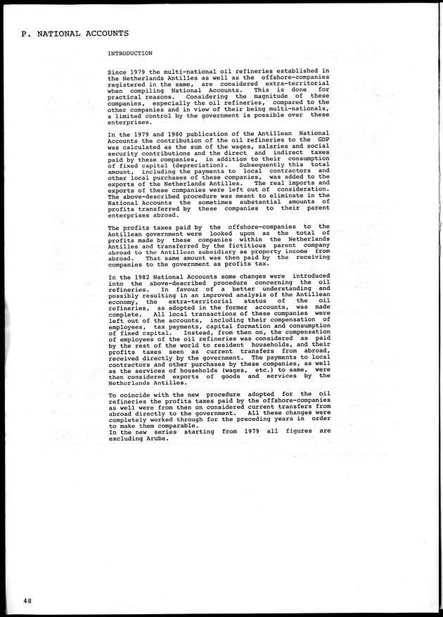 STATISTICAL YEARBOOK NETHERLANDS ANTILLES 1990 - Page 48