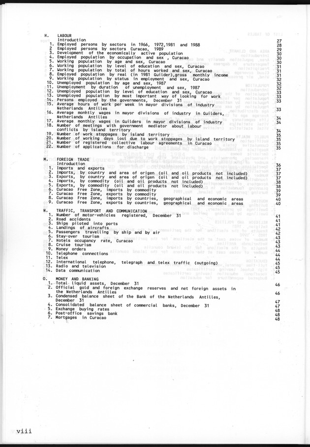 STATISTICALYEARBOOK NETHERLANDS ANTILLES 1991 - Page viii