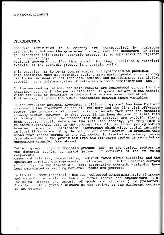 STATISTICAL YEARBOOK NETHERLANDS ANTILLES  1992 - Page 50