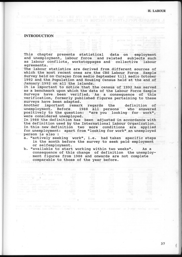 STATISTICAL YEARBOOK NETHERLANDS ANTILLES 1993 - Page 37