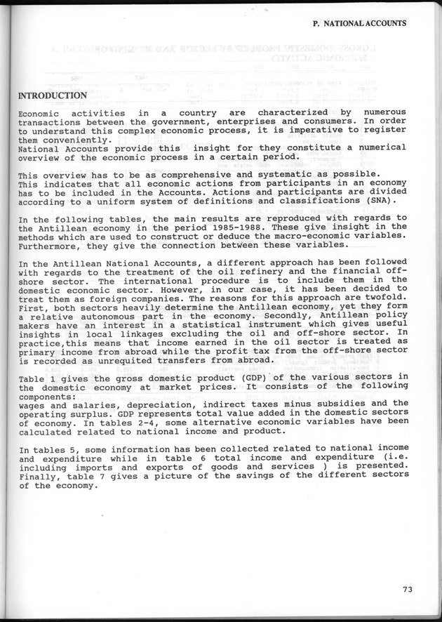 STATISTICAL YEARBOOK NETHERLANDS ANTILLES 1993 - Page 73