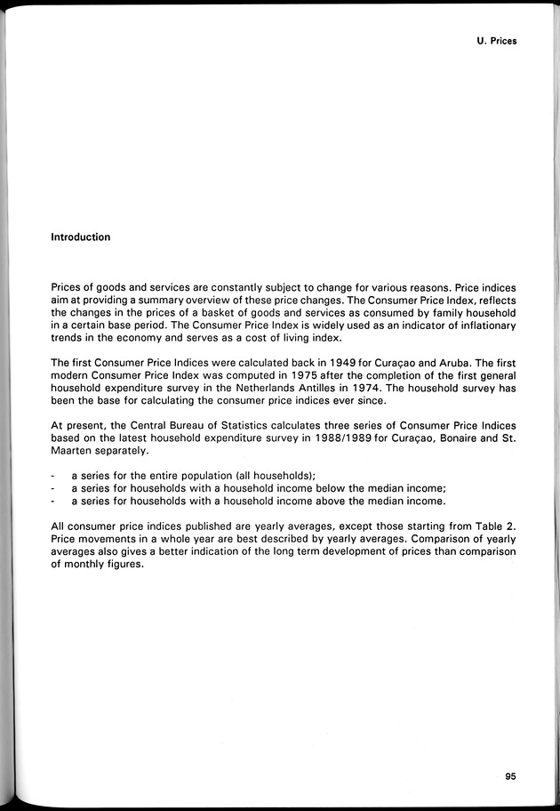 STATISTICAL YEARBOOK NETHERLANDS ANTILLES 1994 - Page 95