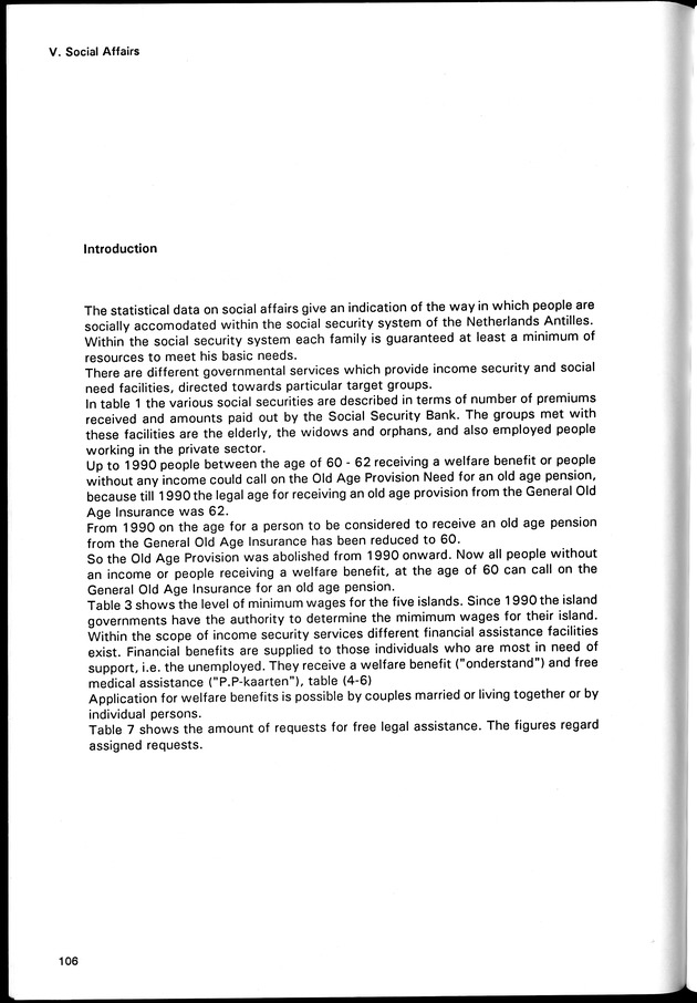 STATISTICAL YEARBOOK NETHERLANDS ANTILLES 1994 - Page 106