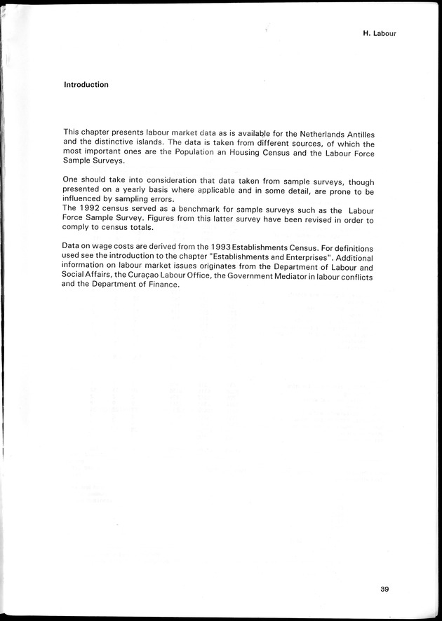 STATISTICAL YEARBOOK NETHERLANDS ANTILLES 1996 - Page 39