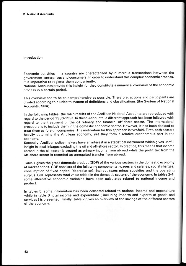 STATISTICAL YEARBOOK NETHERLANDS ANTILLES 1996 - Page 82