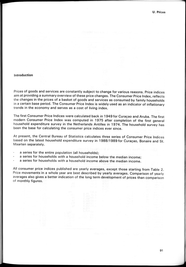 STATISTICAL YEARBOOK NETHERLANDS ANTILLES 1996 - Page 91