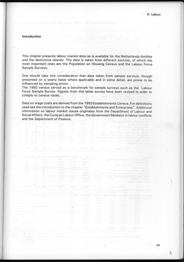 STATISTICAL YEARBOOK NETHERLANDS ANTILLES 1997 - Page 39