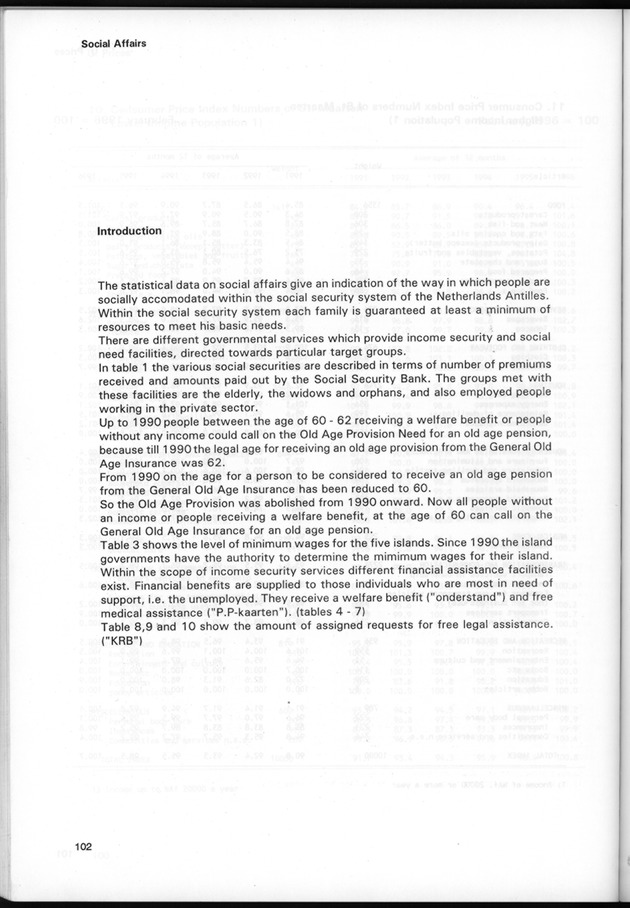 STATISTICAL YEARBOOK NETHERLANDS ANTILLES 1997 - Page 102
