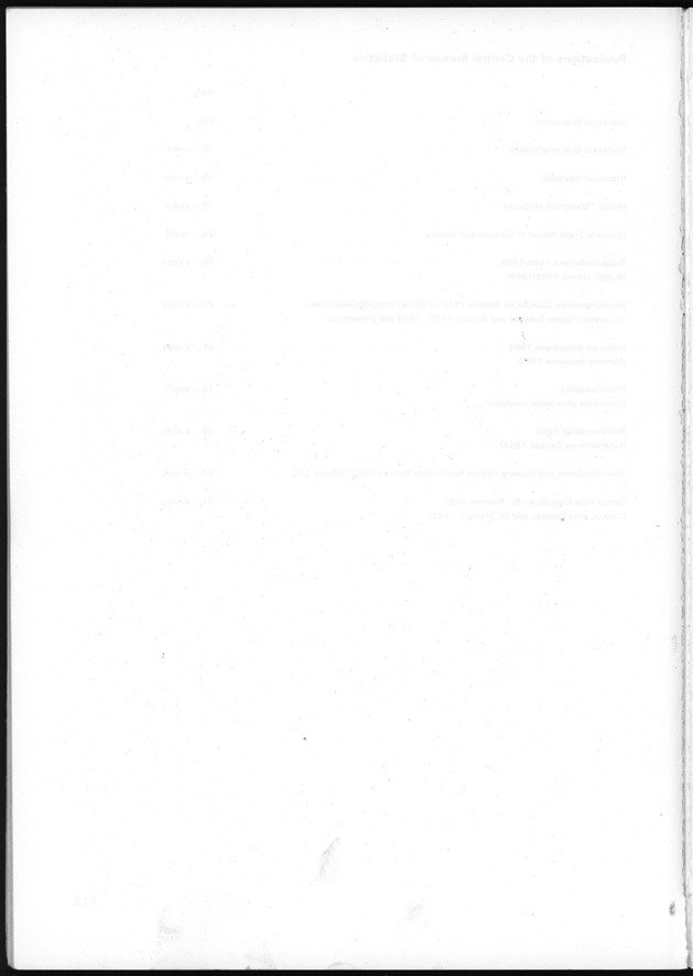 STATISTICAL YEARBOOK NETHERLANDS ANTILLES 1997 - Blank page