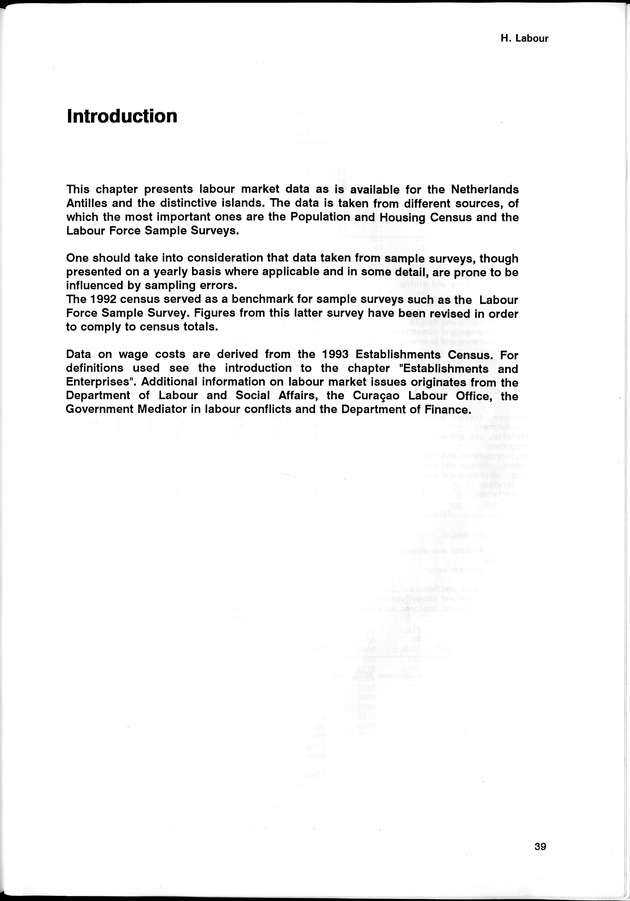 STATISTICAL YEARBOOK NETHERLANDS ANTILLES 1998 - Page 39