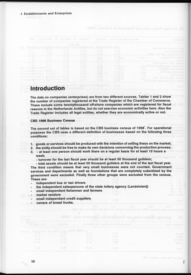STATISTICAL YEARBOOK NETHERLANDS ANTILLES 1999 - Page 56