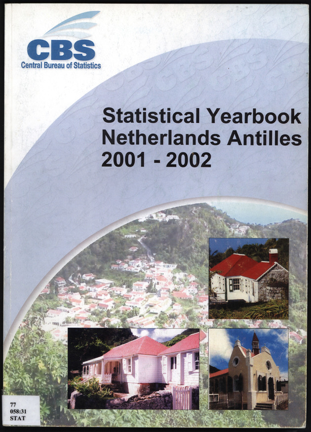 STATISTICAL YEARBOOK NETHERLANDS ANTILLES  2001-2002 - Front Cover