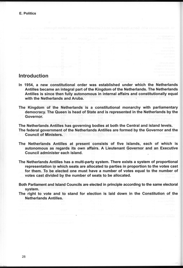 STATISTICAL YEARBOOK NETHERLANDS ANTILLES  2001-2002 - Page 28
