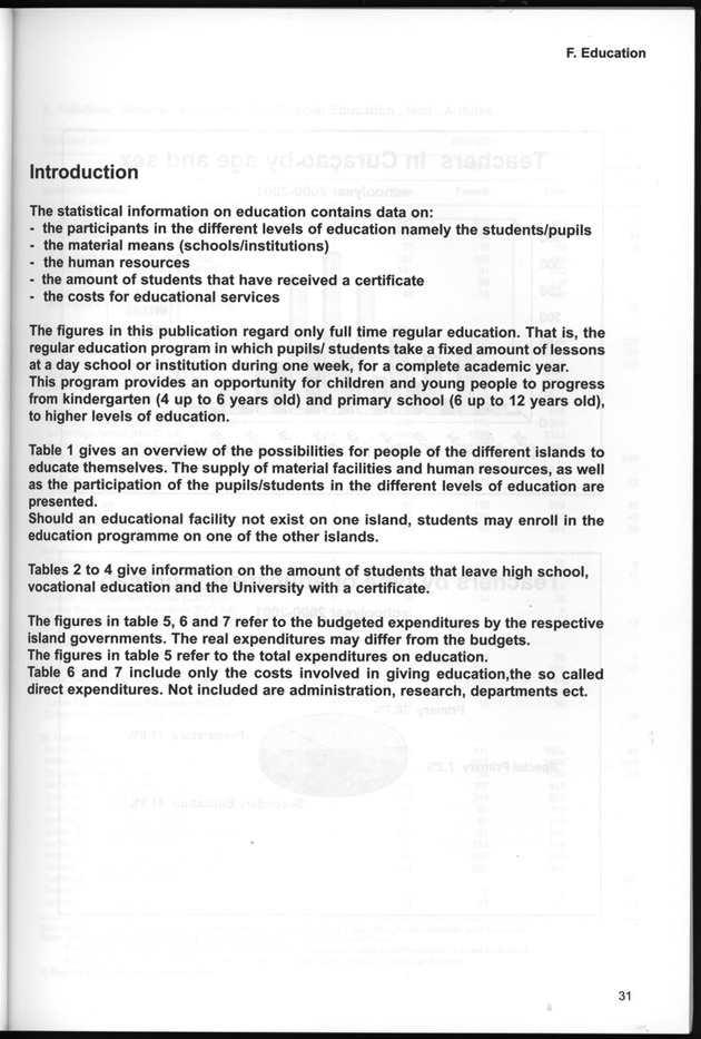 STATISTICAL YEARBOOK NETHERLANDS ANTILLES  2001-2002 - Page 31