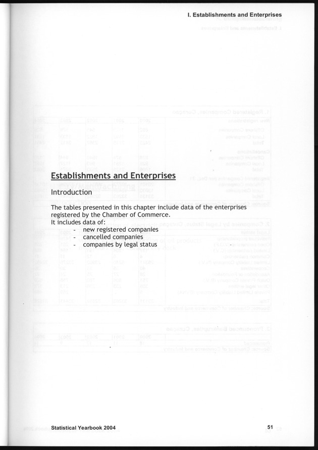 STATISTICAL YEARBOOK NETHERLANDS ANTILLES  2004 - Page 51