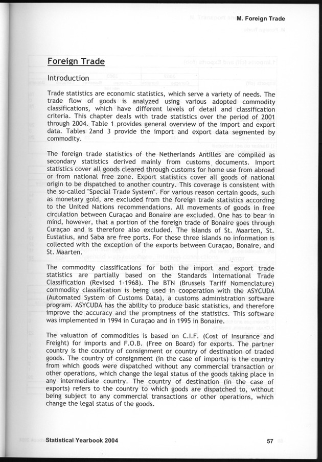 STATISTICAL YEARBOOK NETHERLANDS ANTILLES  2004 - Page 57