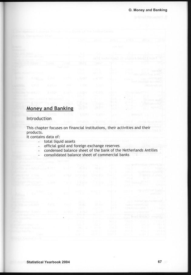 STATISTICAL YEARBOOK NETHERLANDS ANTILLES  2004 - Page 67