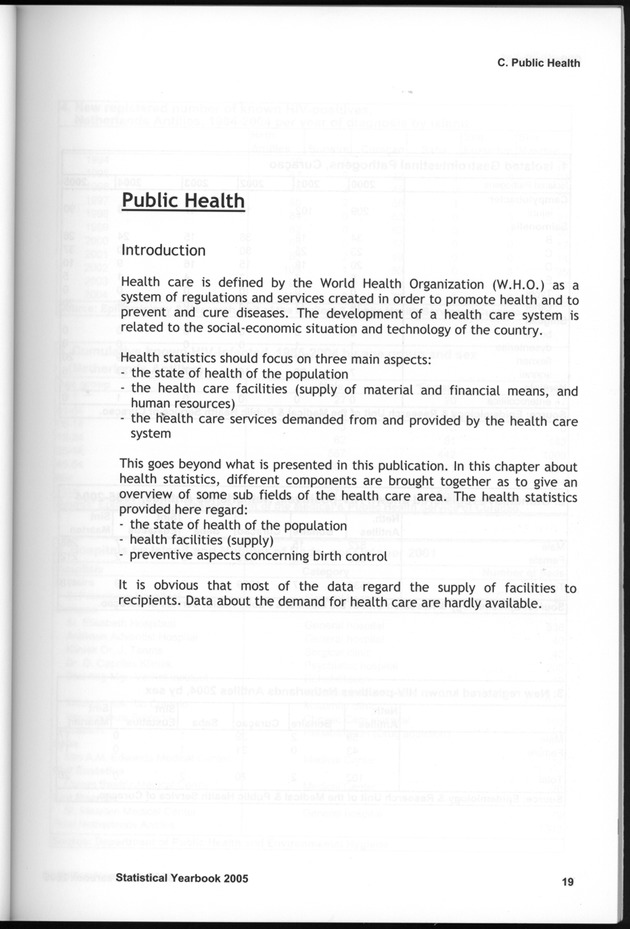 STATISTICAL YEARBOOK NETHERLANDS ANTILLES 2005 - Page 19