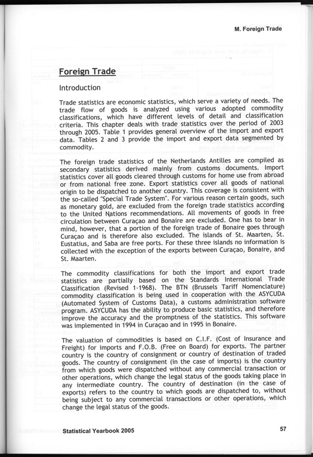 STATISTICAL YEARBOOK NETHERLANDS ANTILLES 2005 - Page 57