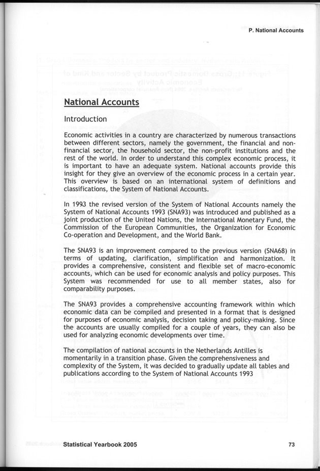 STATISTICAL YEARBOOK NETHERLANDS ANTILLES 2005 - Page 73