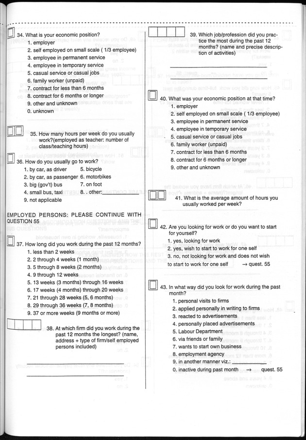 The 1997 population and housing Census in Saba and Sint Eustatius, Nederlands Antilles - Page 47