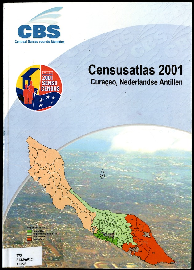 Censusatlas 2001, Curaҫao, Netherlands Antilles - Front Cover
